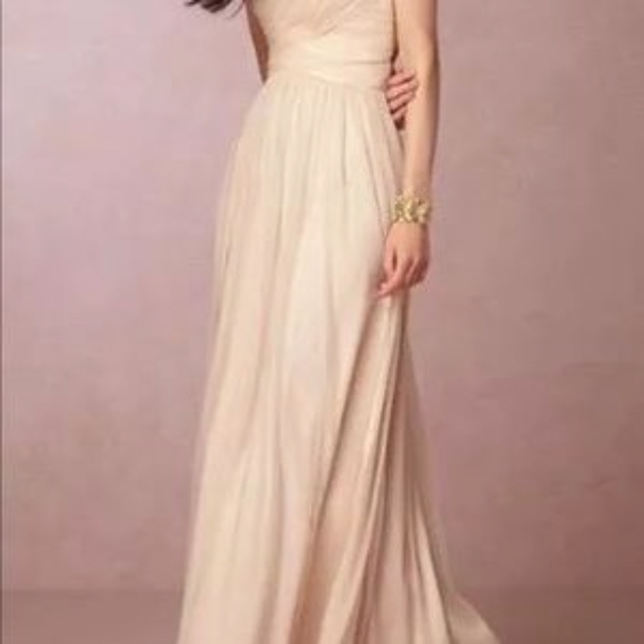 BHLDN NWOT Size 10 'Edith' Dress Cashmere Cream - Picture 2 of 5